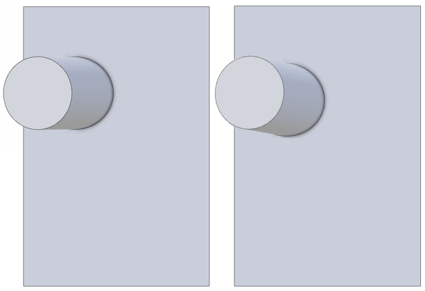 Two examples of applied angularity control in GDnT